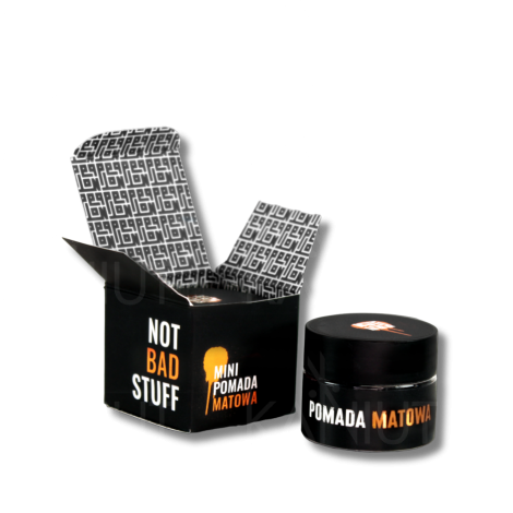 NOT BAD STUFF BARBER Matt Pomade pomada matowa o zapachu winogron 200 ml - 3