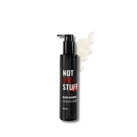 NOT BAD STUFF REGULAR Beard Shampoo szampon wygładzający do brody 200 ml - 2
