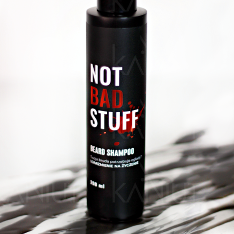 NOT BAD STUFF REGULAR Beard Shampoo szampon wygładzający do brody 200 ml - 3