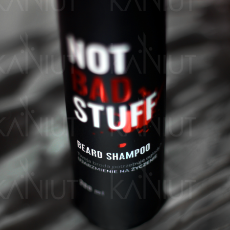 NOT BAD STUFF REGULAR Beard Shampoo szampon wygładzający do brody 200 ml - 4
