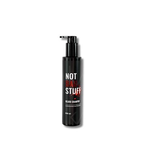 NOT BAD STUFF REGULAR Beard Shampoo szampon wygładzający do brody 200 ml