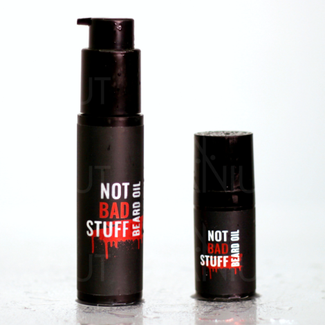NOT BAD STUFF TRAVEL Beard Oil olejek wygładzający do brody 15 ml - 3